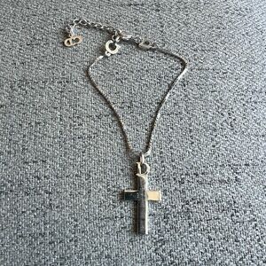 Christian Dior Cross Pendant Bracelet